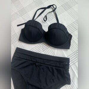 Victoria’s Secret Black Bikini Swimsuit Set
